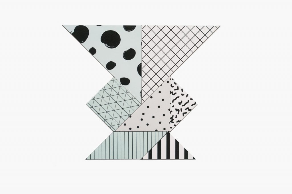 Tangram Magnete pattern mix