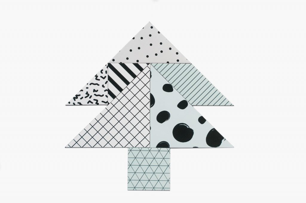 Tangram Magnete pattern mix