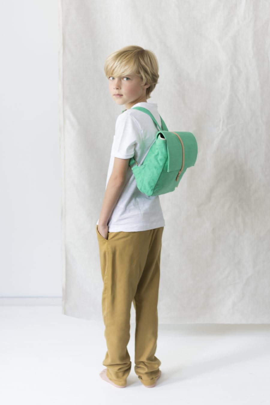Monk & Anna – Backpack – Emerald Green