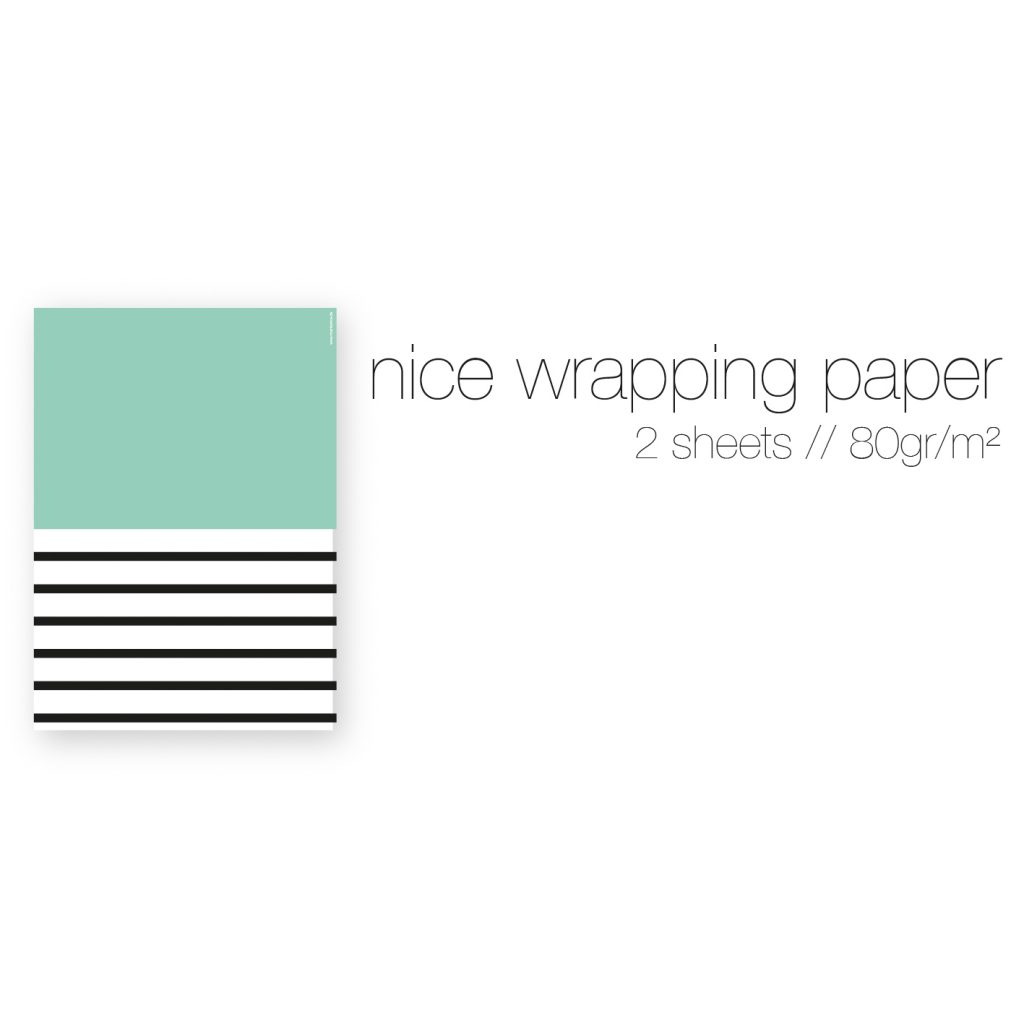 nice color shape Geschenkpapier 2er Set 3