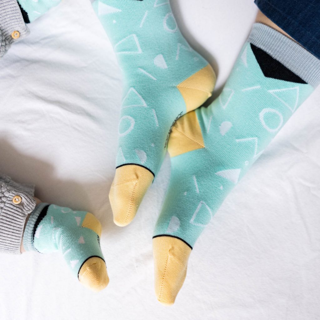 Babysocken memphis mint
