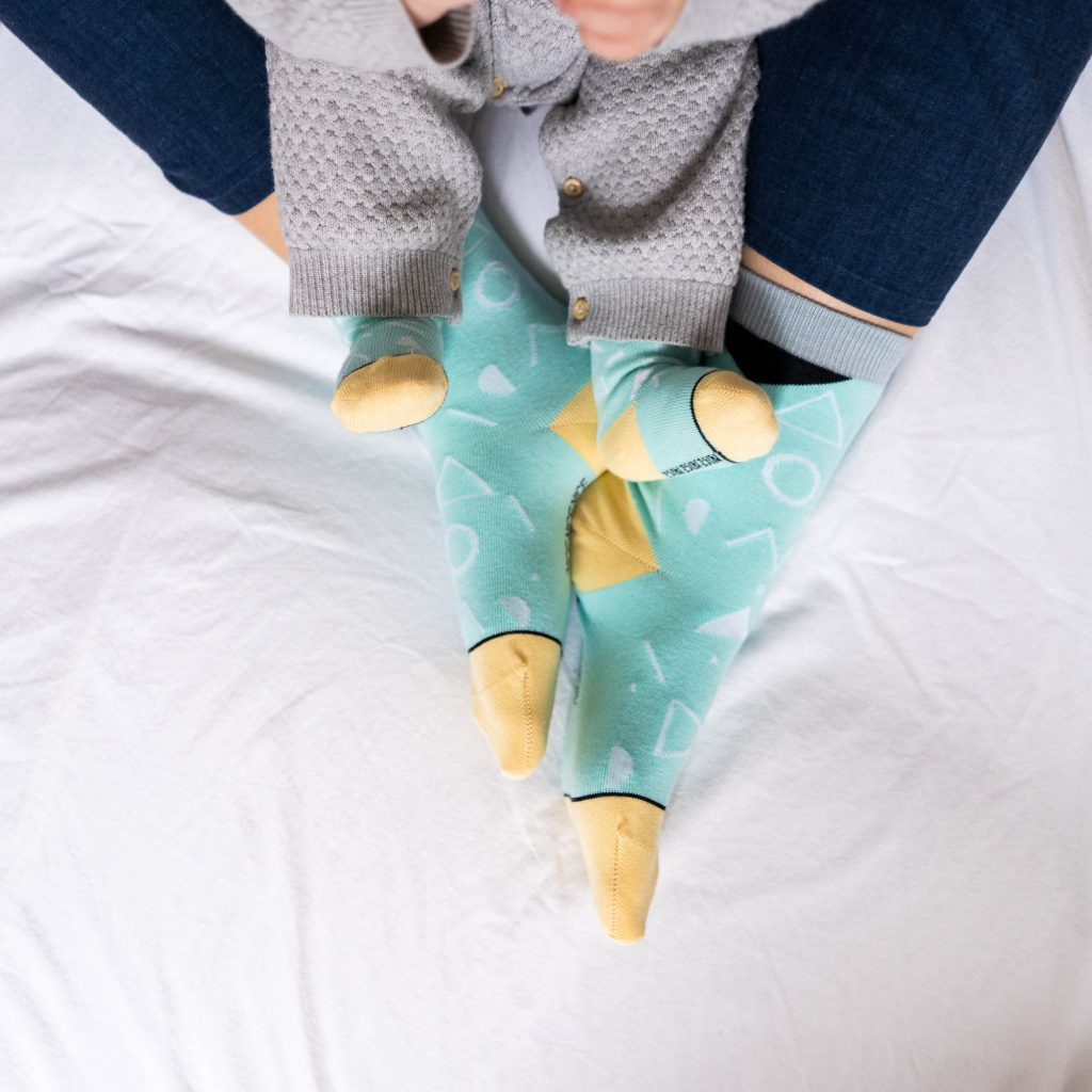 Babysocken memphis mint
