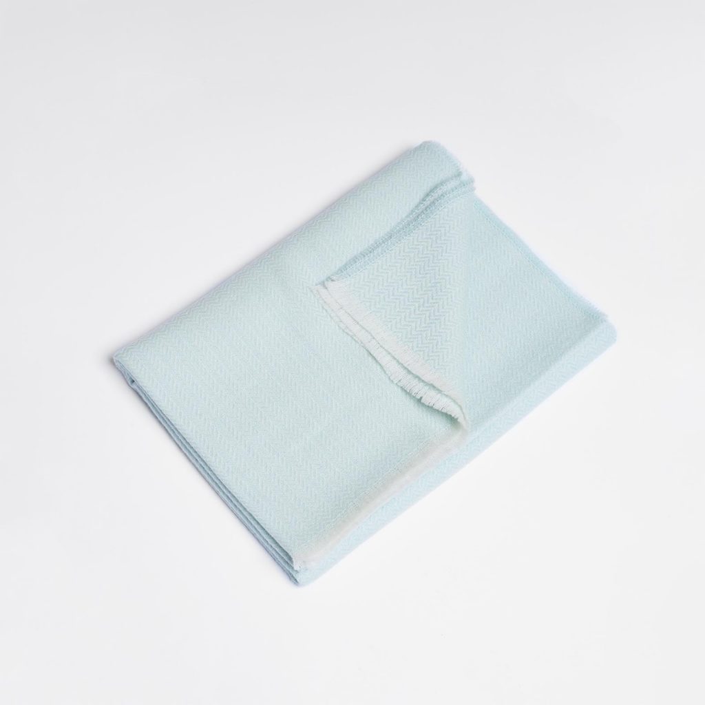 nice merino schal - aqua