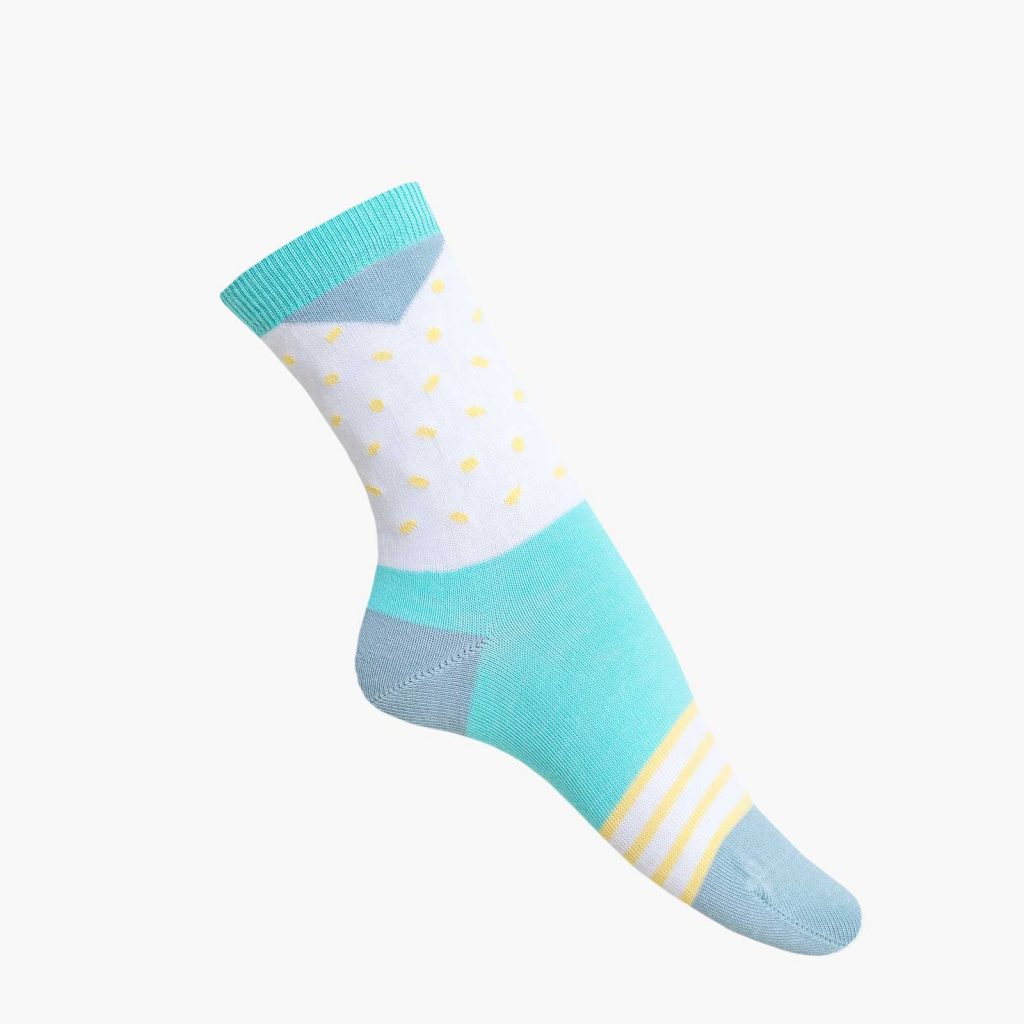 nice socks freckles mint