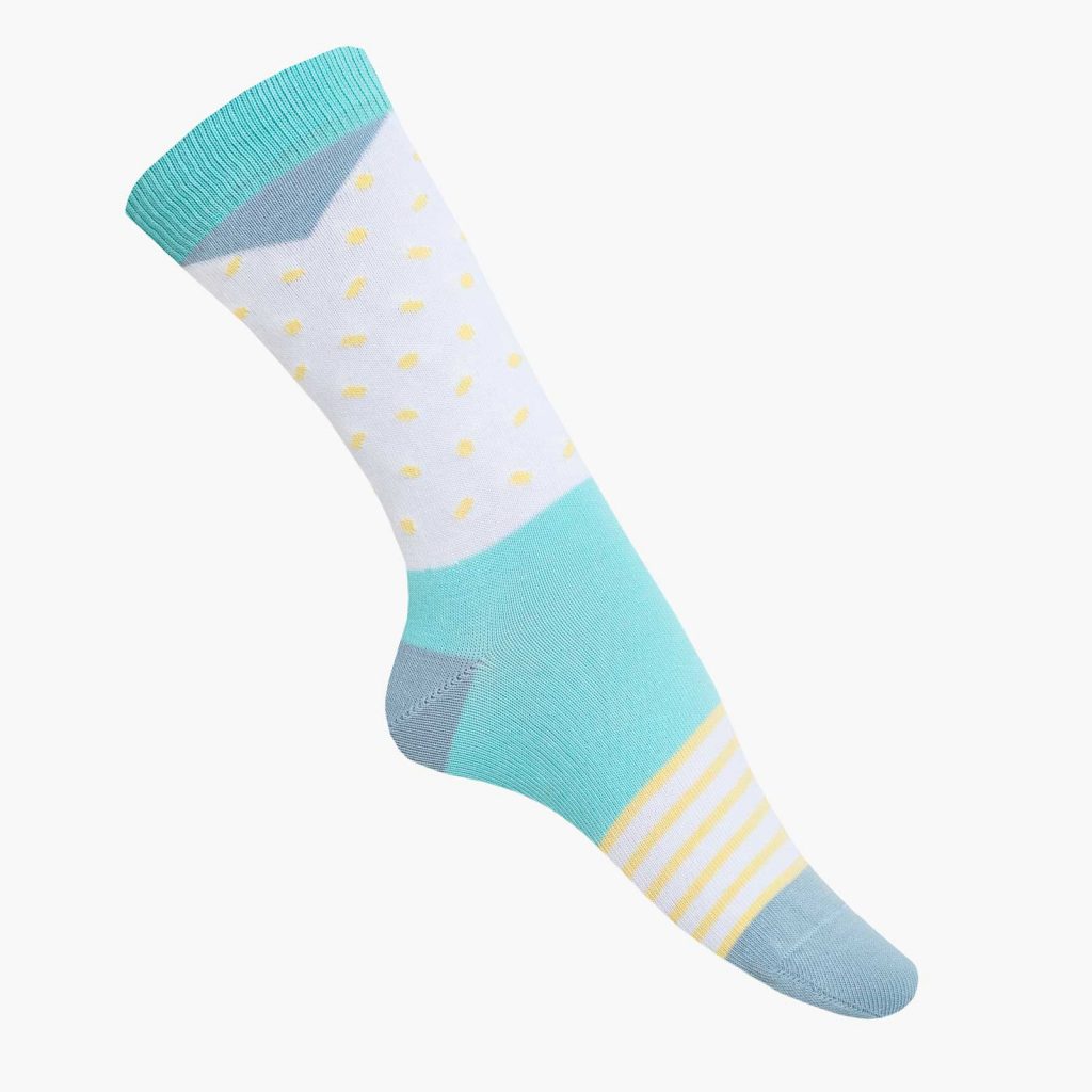 nice socks freckles mint
