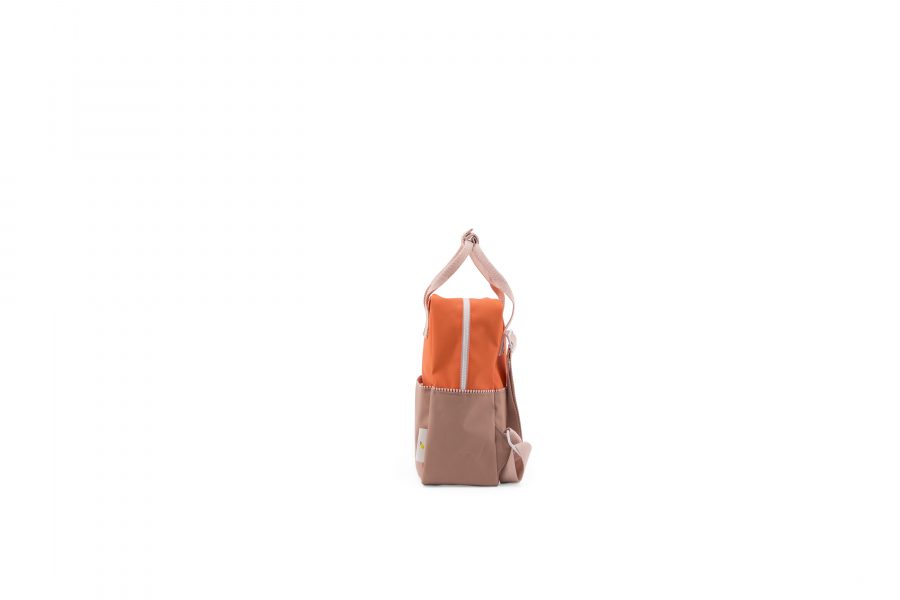 1801392 – Sticky Lemon – product – backpack small – colour blocking – royal orange, pastry pink,