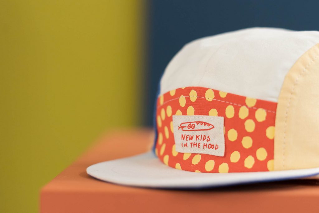 NKitH Cap Wolly sunny dots