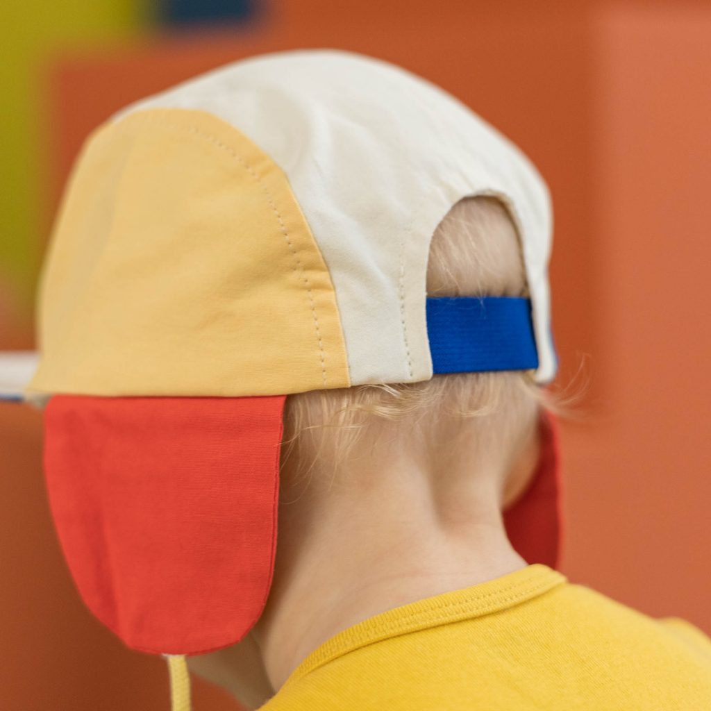 NKitH Cap Wolly sunny dots
