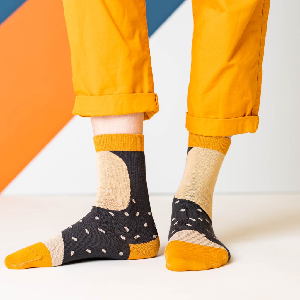 nice socks shapes black