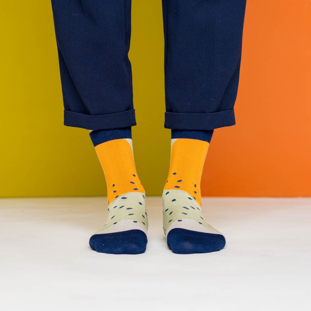 nice socks shapes green