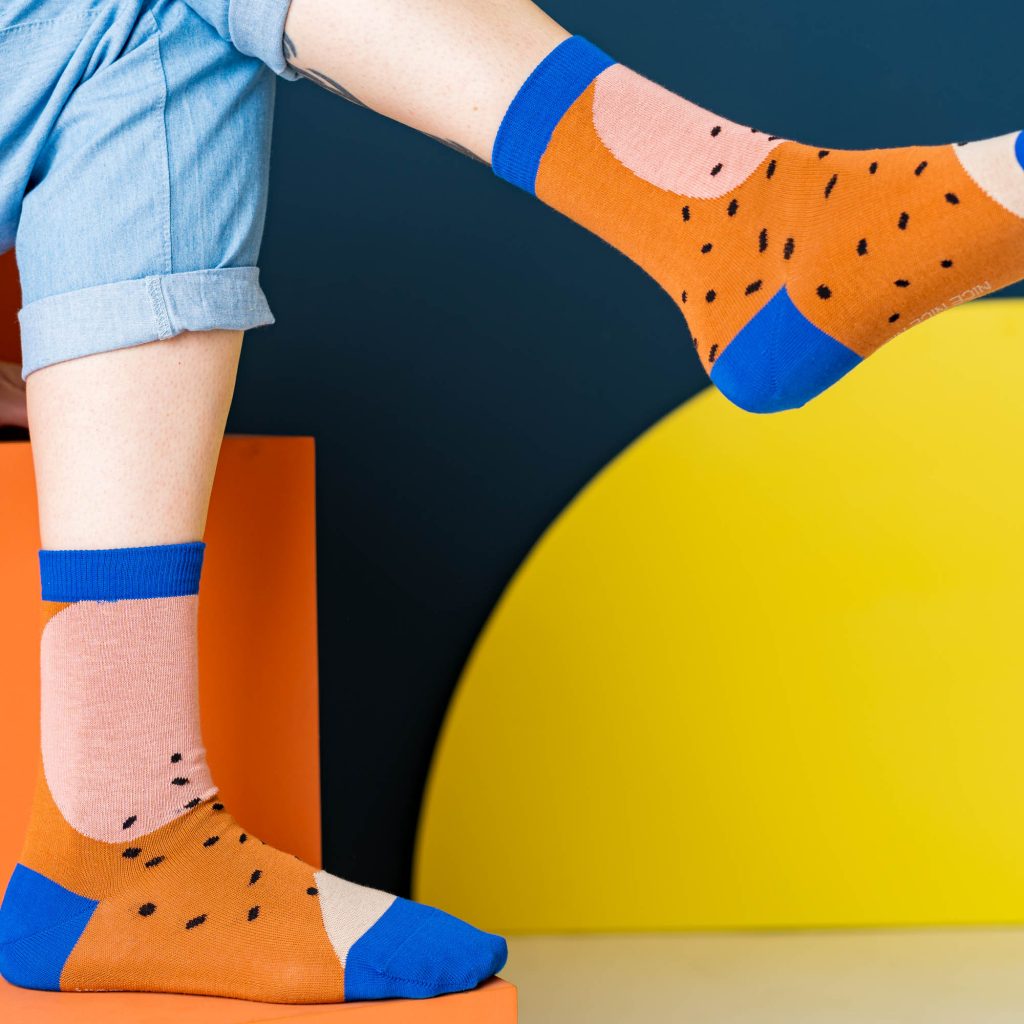 nice socks shapes hazelnut