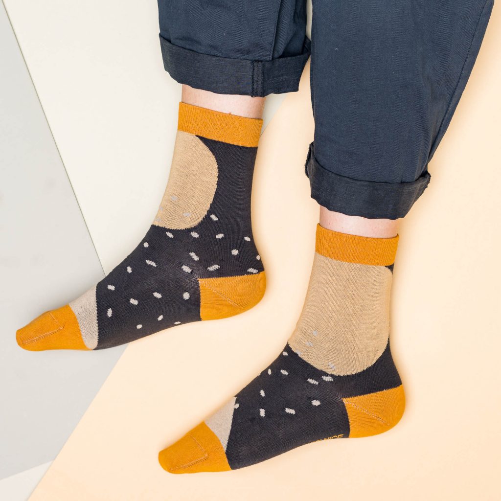 nice socks shapes black