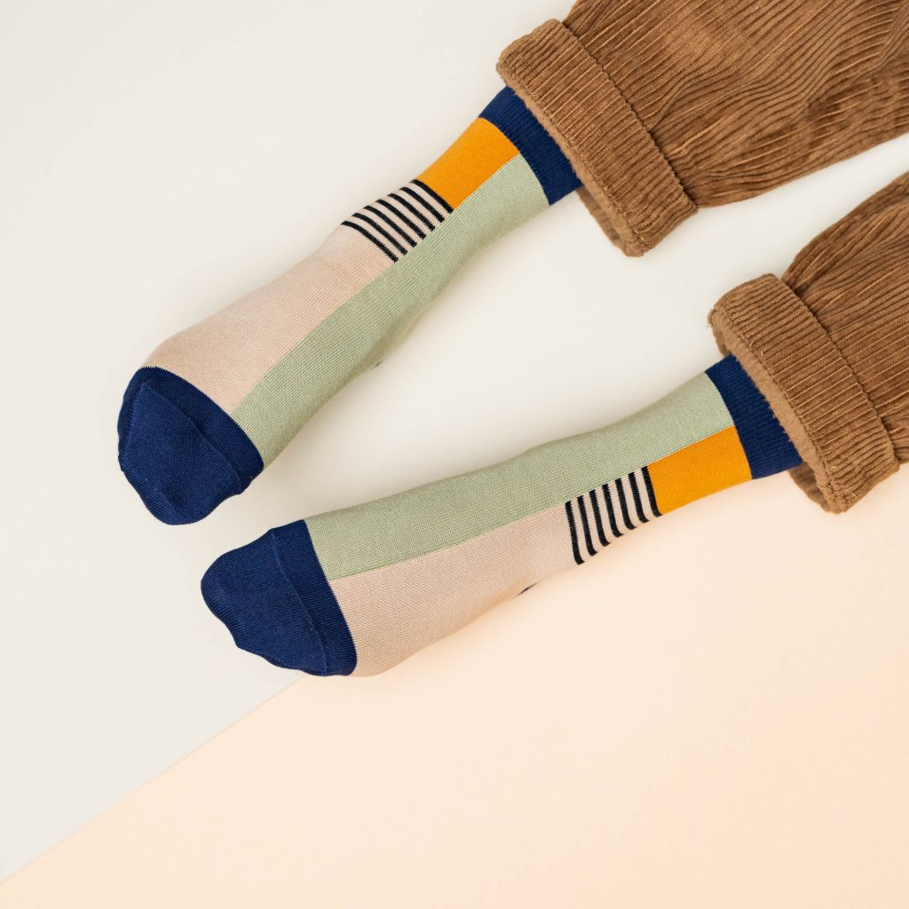 nice socks halb/halb sand