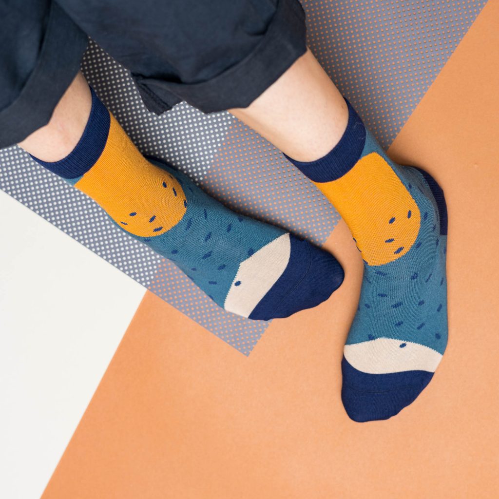 nice socks shapes petrol