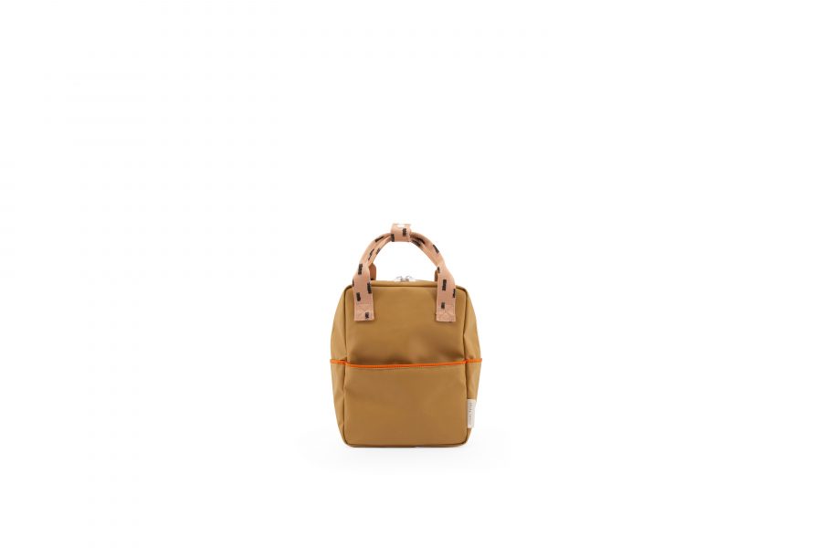 1801528 – Sticky Lemon – backpack small – sprinkles – panache gold _ lemonade pink – front