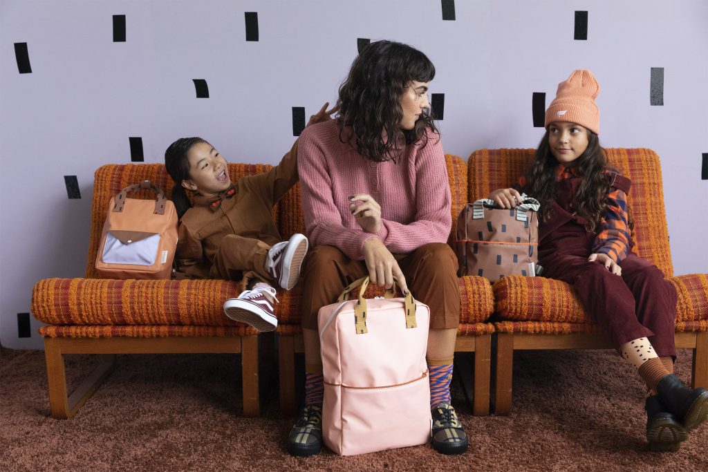 Sticky Lemon backpack large | sprinkles lemonade pink | panache gold