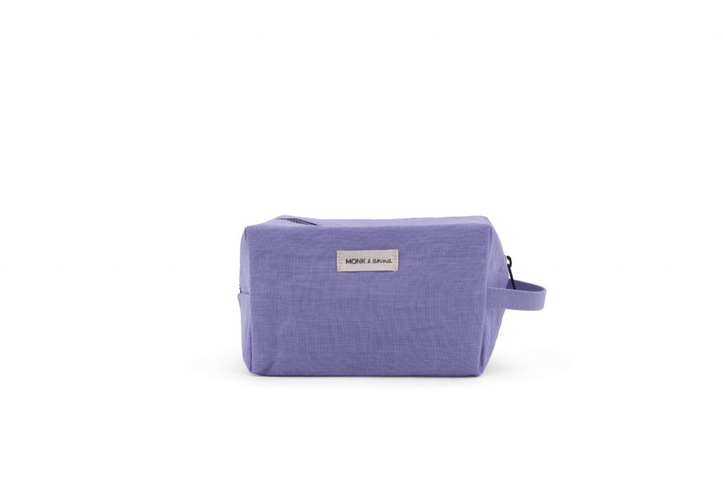 Monk & Anna toiletry bag lilac