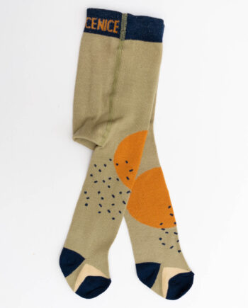 Babystrumpfhose shapes green