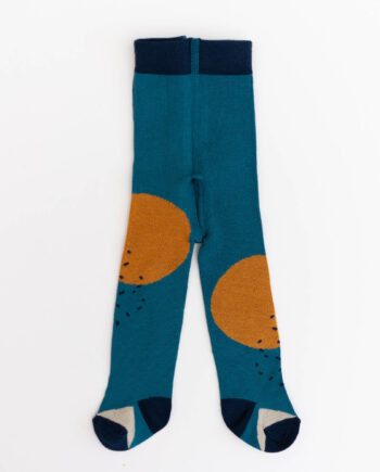 Babystrumpfhose shapes petrol