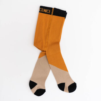 Babystrumpfhose diagonal sand