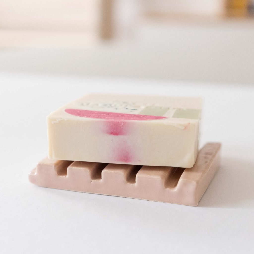 Seifenschale bloc rose