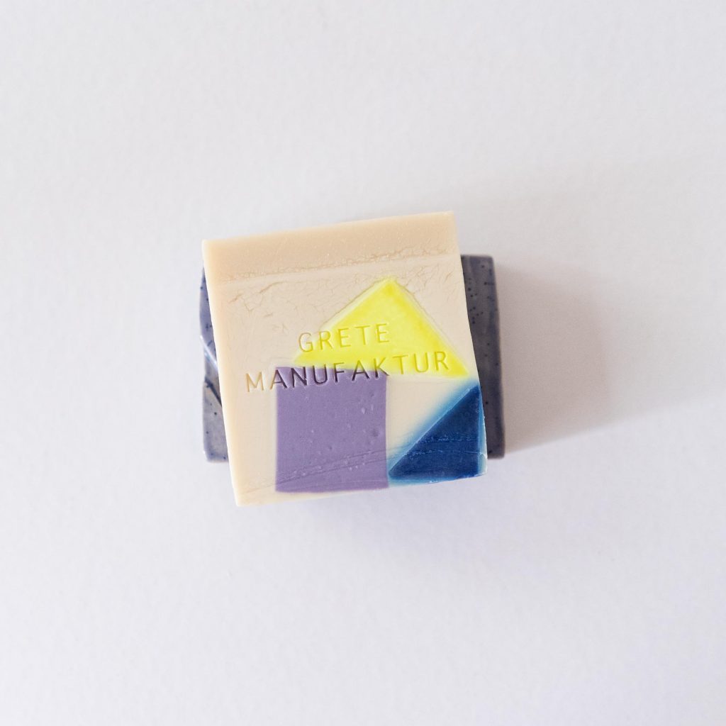 Seifenschale bloc purple confetti