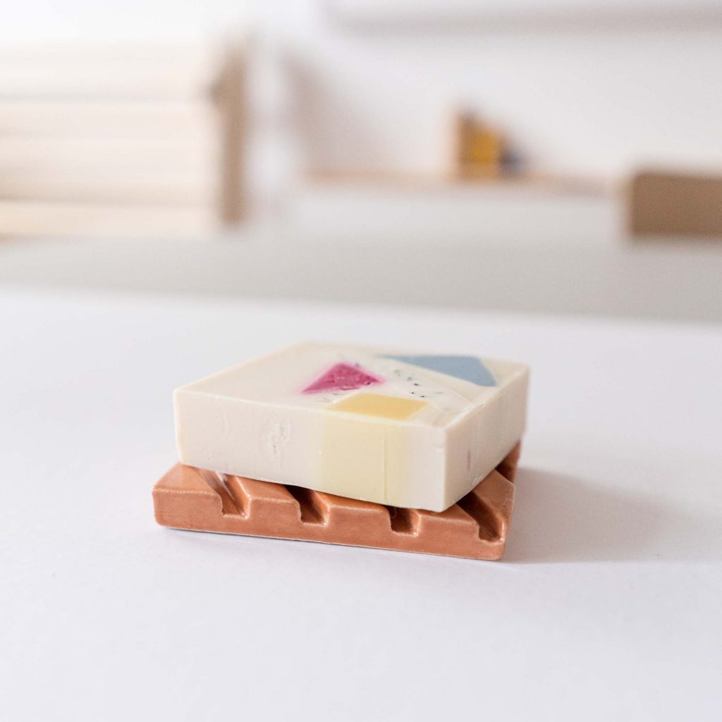 Seifenschale bloc peach