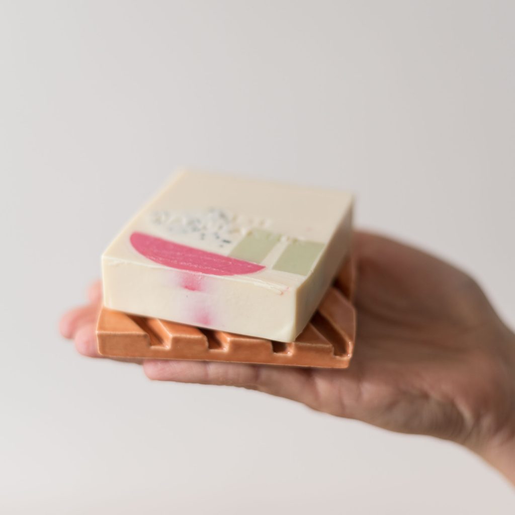 Seifenschale bloc peach