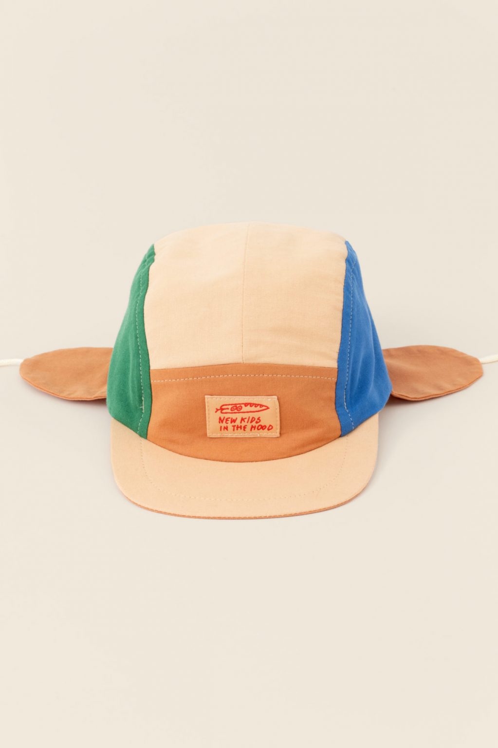 NKitH Cap Wolly colorblock nature