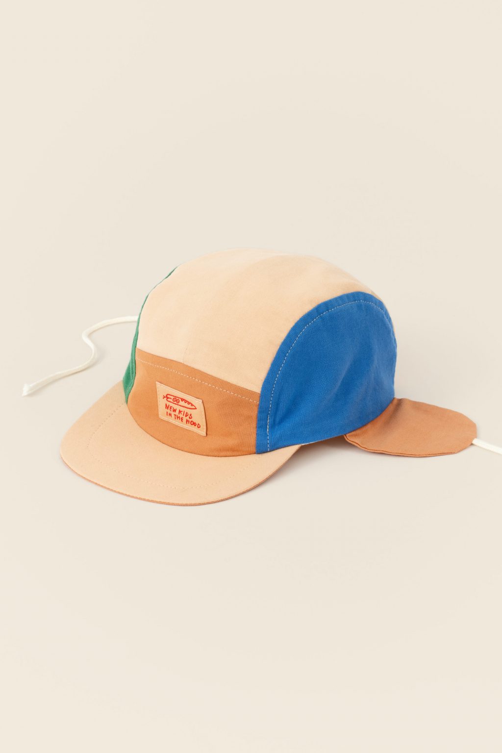 NKitH Cap Wolly colorblock nature