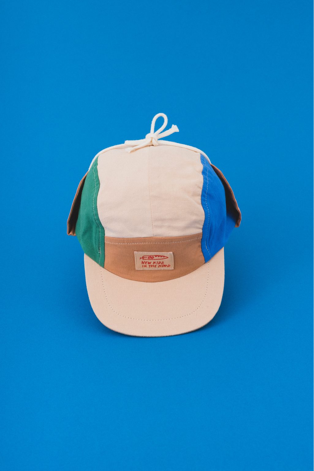NKitH Cap Wolly colorblock nature