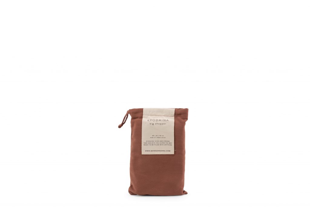 Monk&Anna Kyodaina big shopper brick red