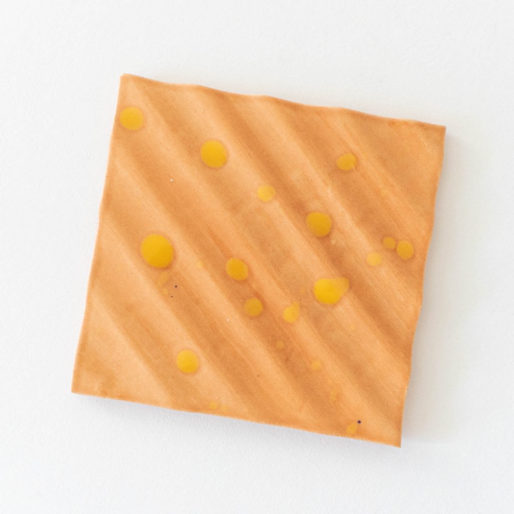 Seifenschale wave blob | peach yellow