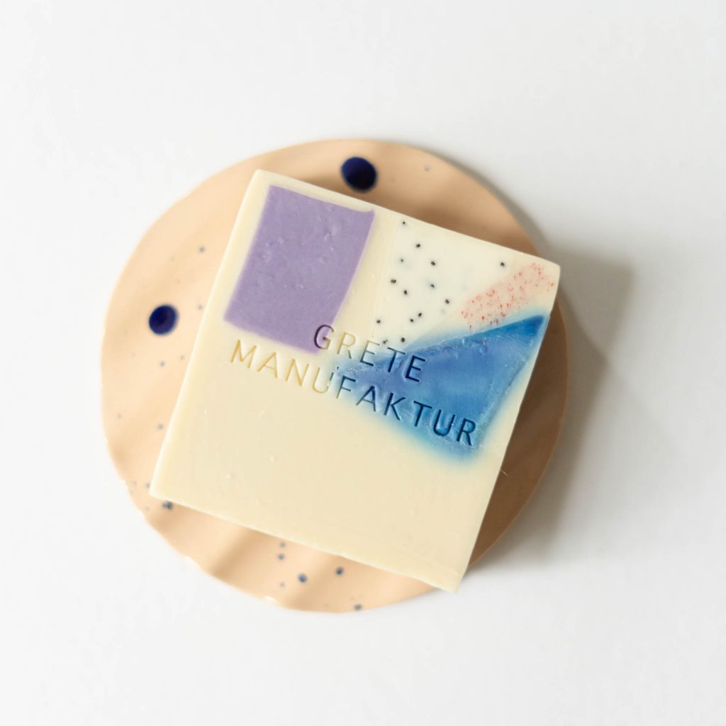 Grete Manufaktur - SEIFE CONSTANZE - LAVENDEL & THYMIAN | Reichhaltige Alleskönnerseife