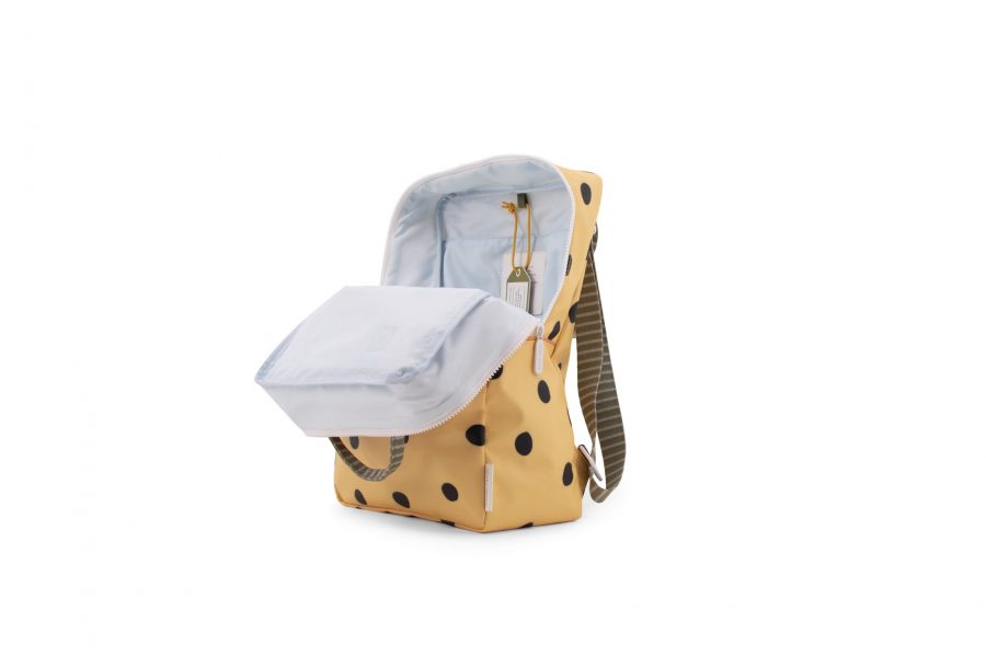 1801648 – Sticky Lemon – freckles – backpack large – retro yellow – inside