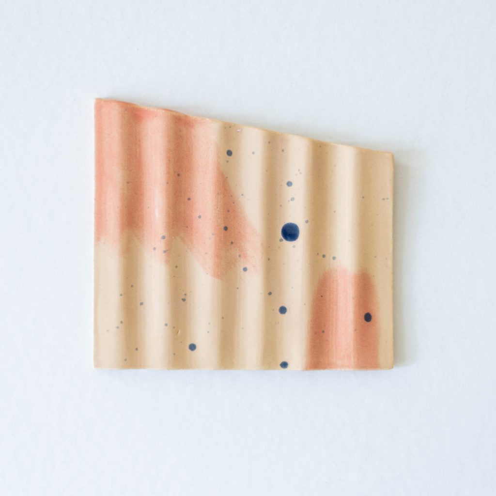 Seifenschale wave blob | blush pencil