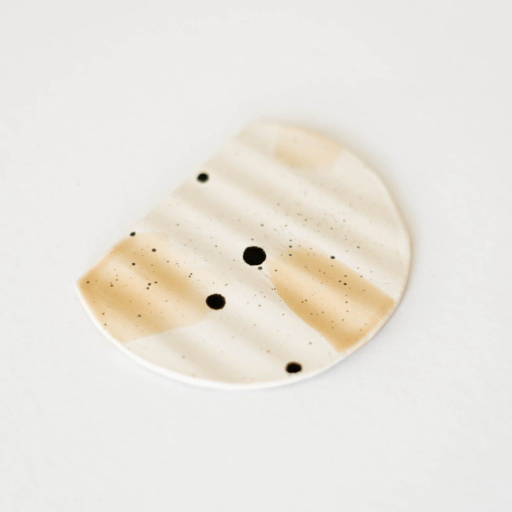 Seifenschale wave round blob | blush pencil