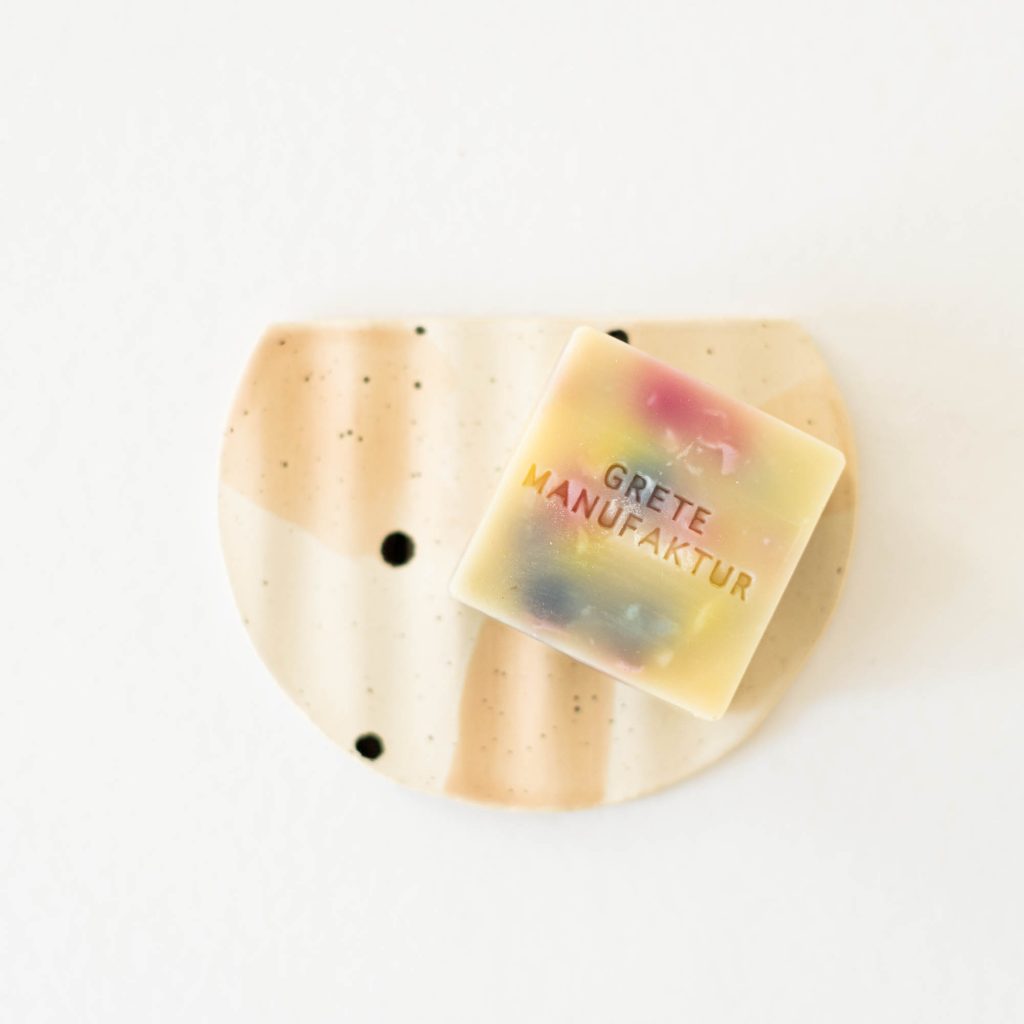Seifenschale wave round blob | blush pencil