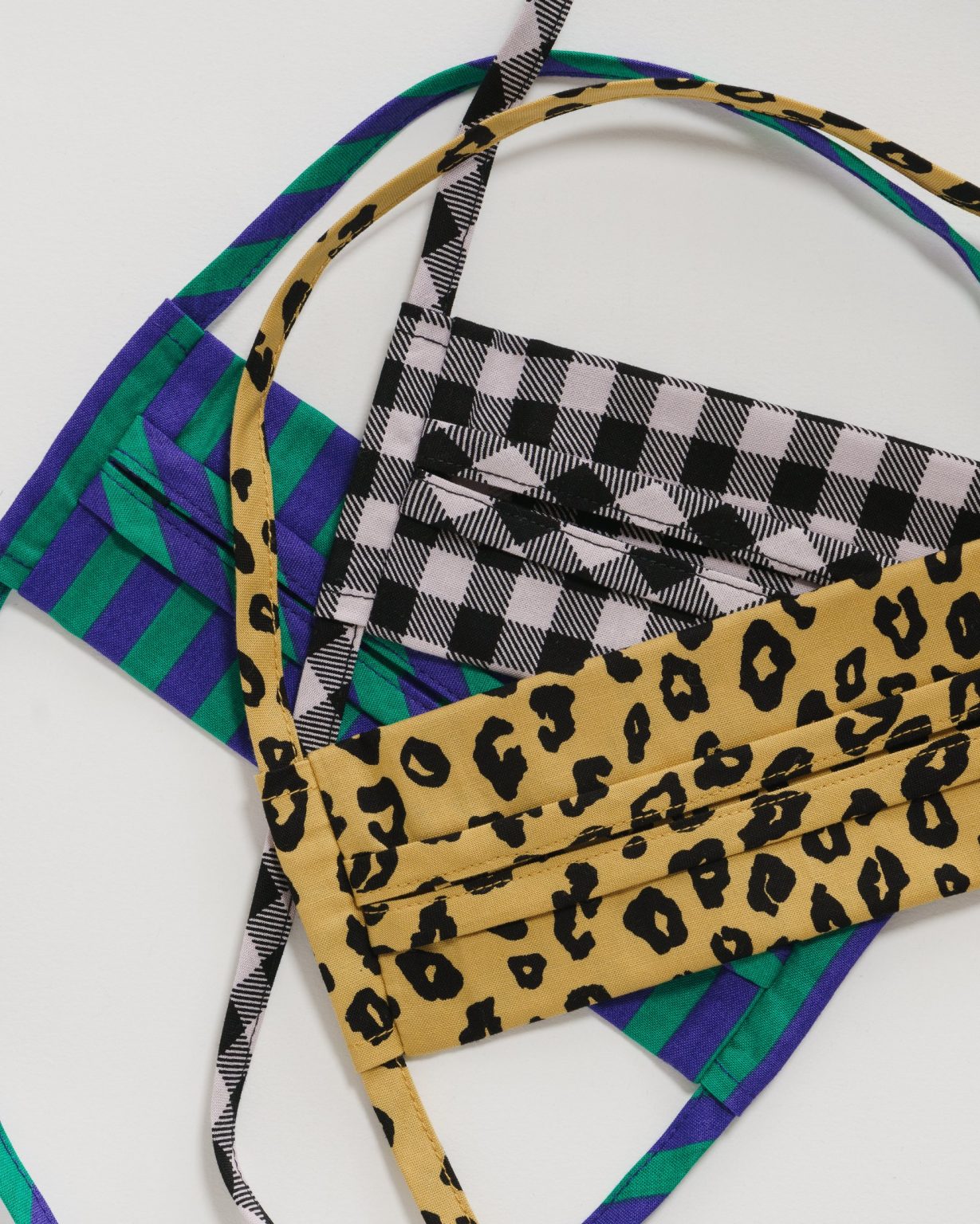 Baggu Stoffmasken Set Leopard