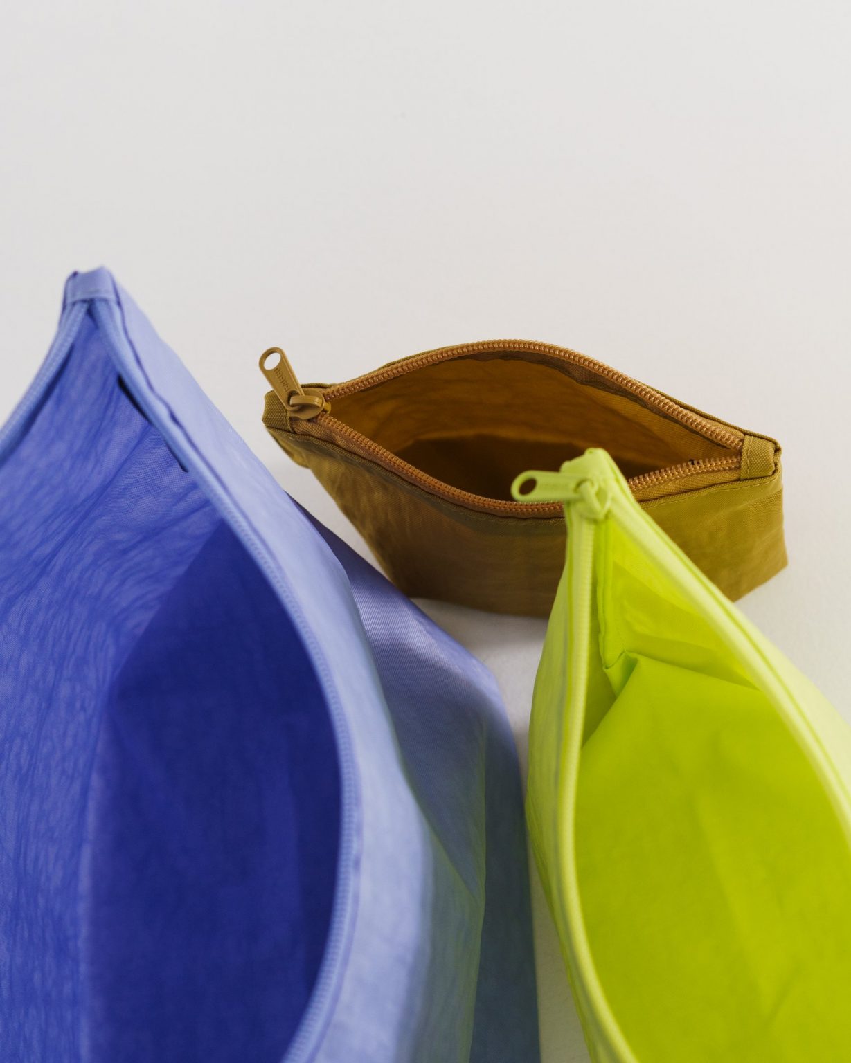 Baggu Go Pouch Set - Lila Gelb Ocker