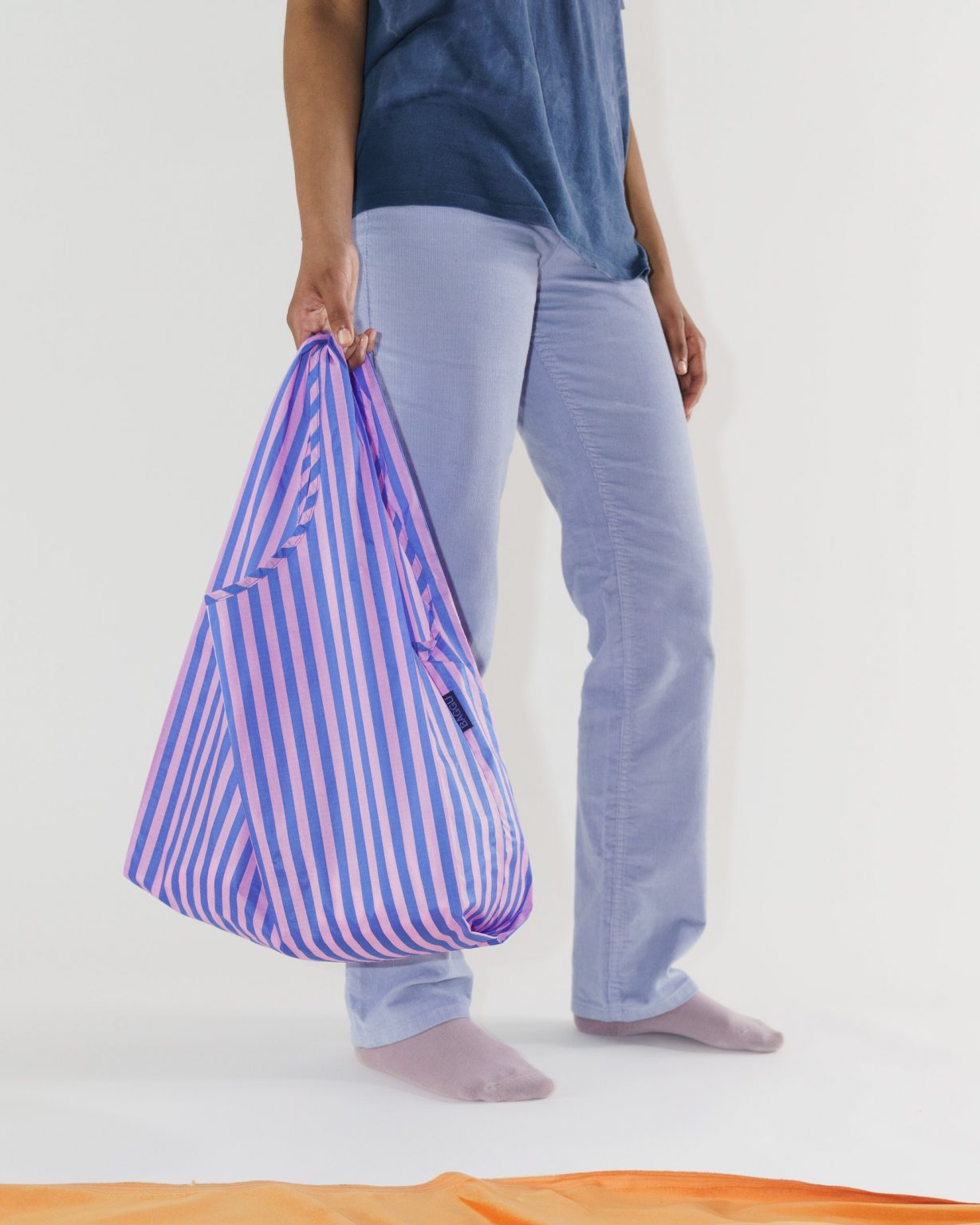 Baggu Reusable Tasche Streifen Blau