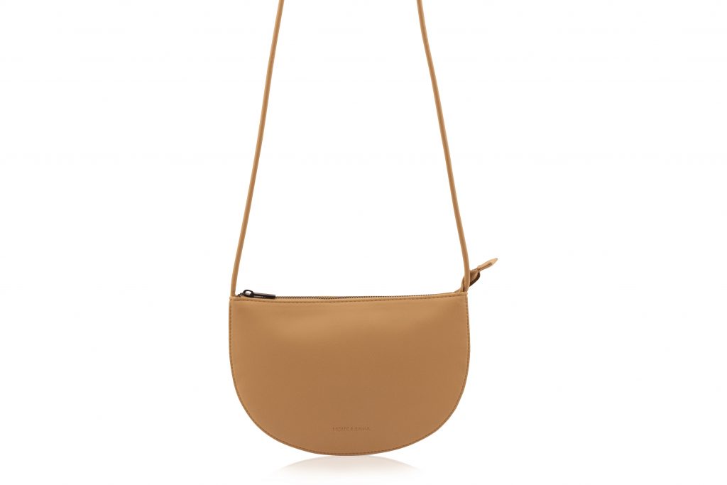 Monk&Anna Farou half moon bag cashew