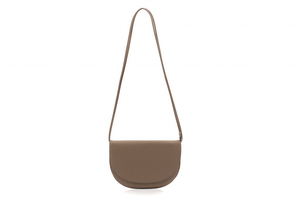 Monk&Anna Soma half moonbag cacao