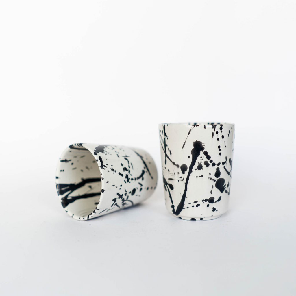 Tasse splashes black
