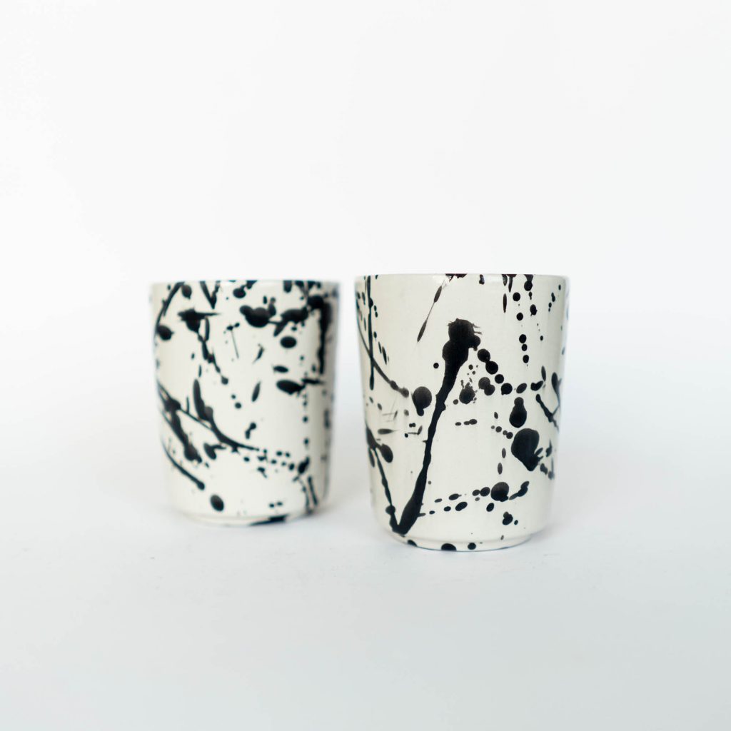 Tasse splashes black