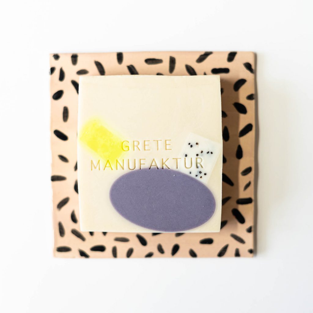 Seifenschale wave square | memphis rose