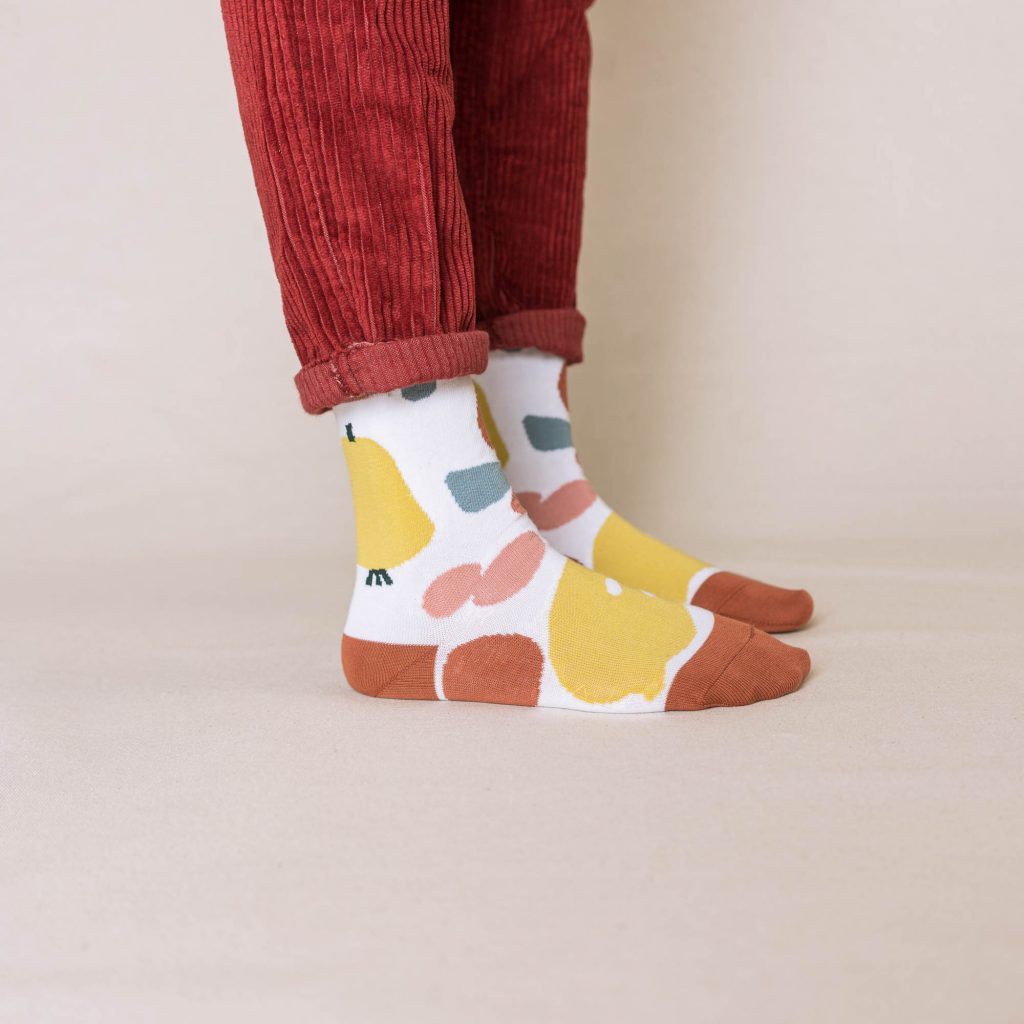 nice socks ARTIST edition - Ekaterina Trukhan rose