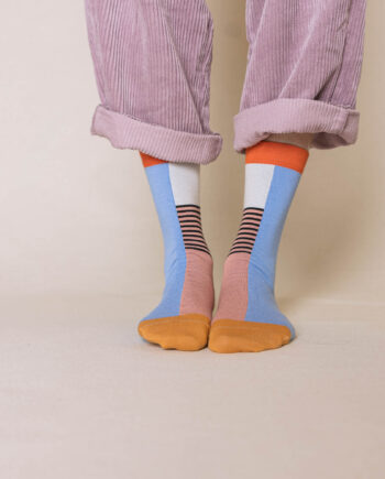 nice socks nice socks halb/halb lilac