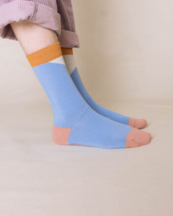 nice socks diagonal lilac
