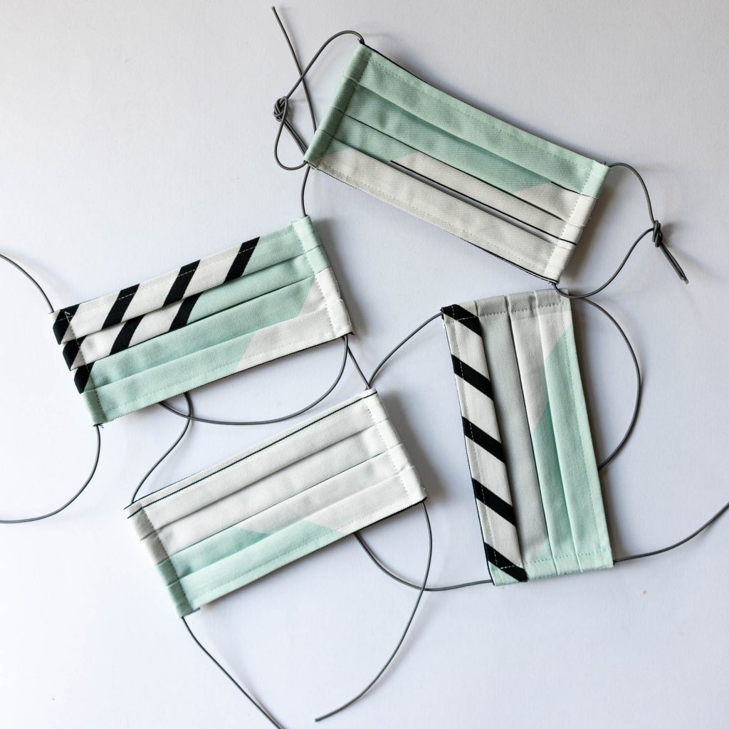 Stoffmasken vivilovely x nicenicenice shapes mint